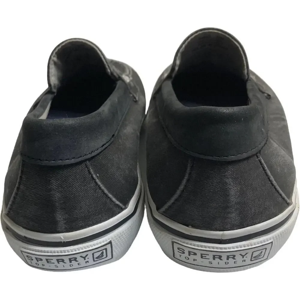 Sperry Top-Sider Gray Canvas Loafers